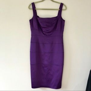 JAX purple cocktail dress, size 12